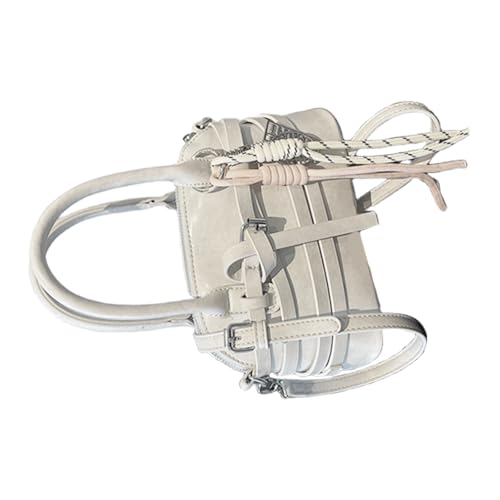 KAHDGSS Geräumige PU Leder Umhängetasche Bequeme Crossbody Taschen Leichte Freizeithandtasche Für Pendeln Und Reisearbeit Multi Funktionale Frauenbeutel von KAHDGSS