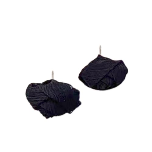 KAHDGSS Gotische Imitationsperlen Blume Choker Halskette Rosen Form Halskette Schwarz Weiß Blumen Ohrstecker Imitation Perlen Dekor Exquisite Handwerkskunst Dekor, earrings, Wie beschrieben, Wie von KAHDGSS