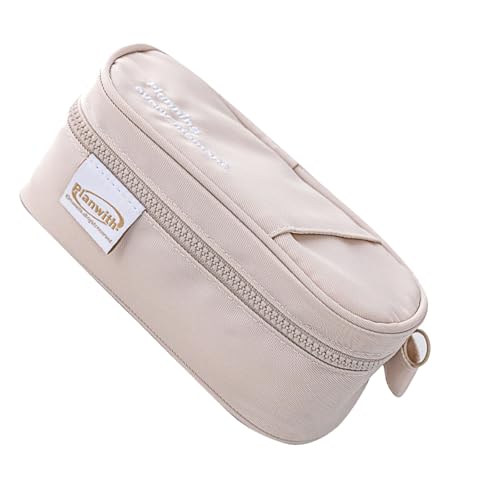 KAHDGSS Großkapazität Stationery Storage Bag Reißverschlüsse Stationery Beutel Student Multifunktionaler Fachbleistift Fall Multifunktionale Organisatoren von KAHDGSS