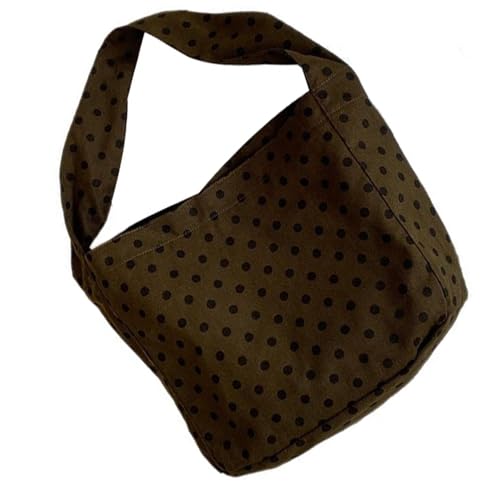 KAHDGSS Handtasche Trendy Umhängetasche Leinwand Arbeitstaschen Einfache Geldbörsen Satchel Women Casual For Work Dating College Geschenke Leinwand Für Frauen von KAHDGSS