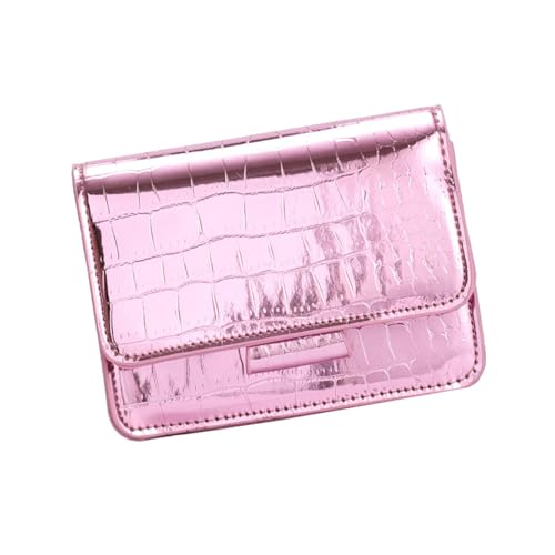 KAHDGSS Hochglänzende Umhängetaschen Frauen Crossbody Tasche Mit Ketten Schulterpraktik von KAHDGSS