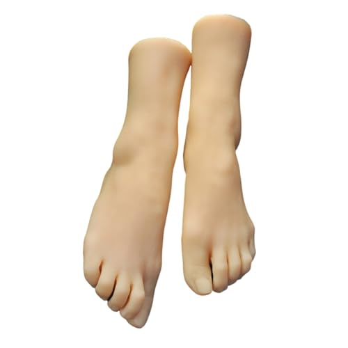 KAHDGSS Hohe Gescannt 38 Frauen Fußmodell Zubehör Für Fotografie Requisiten Kunststudie Mit Realistischer Zehenknochenstruktur Tragbarer Fußanzeige von KAHDGSS