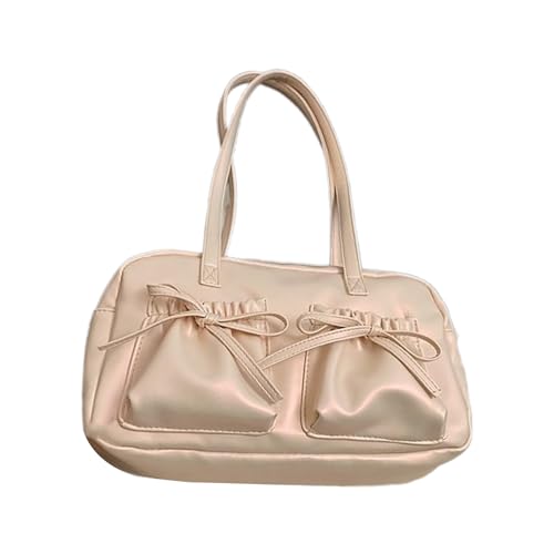 KAHDGSS Itabag Feste Farbe Handtasche Mode PU Leder Achselgrundstück Großkapazität Umhängetaschen Geeignet Für Mädchen Frauen PU Leder Geldbeutel von KAHDGSS