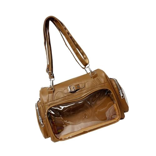 KAHDGSS Japanische Schulstile Pu Crossbody Tasche Für Anime Fans Mit Mehreren Taschen Umhängetaschen Mode Rucksack Für Studentische Freundschaftsfreundliche Casual Umhängetasche von KAHDGSS