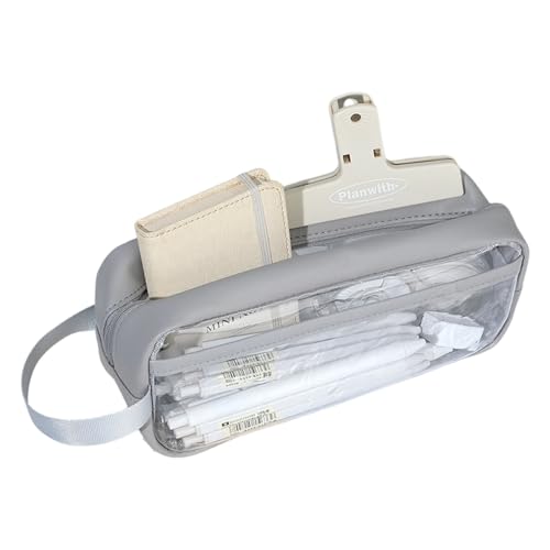 KAHDGSS Klare PVC Stiftbeutel Wasserbeständig von KAHDGSS