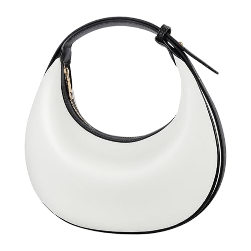 KAHDGSS Kleine Hoboes Taschen Für Frauen Crescents Schultertasche Weiche Crossbody Handtaschen Leder Achselbeutel Mit Verstellbarer Riemen Hobos Geldbeutel von KAHDGSS