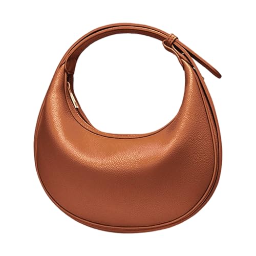 KAHDGSS Kleine Hoboes Taschen Für Frauen Crescents Schultertasche Weiche Crossbody Handtaschen Leder Achselbeutel Mit Verstellbarer Riemen Hobos Geldbeutel von KAHDGSS