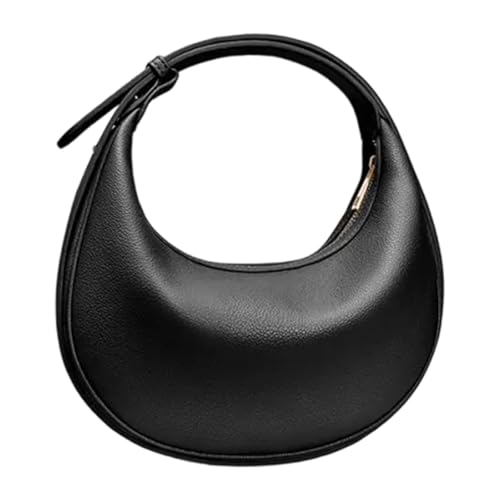 KAHDGSS Kleine Hoboes Taschen Für Frauen Crescents Schultertasche Weiche Crossbody Handtaschen Leder Achselbeutel Mit Verstellbarer Riemen Hobos Geldbeutel von KAHDGSS