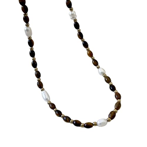 KAHDGSS Künstlerisch Gefertigte Retro Pulloverkette Spirituelle Perlen Halskette Vintage Perlen Pullover Kette Stylish Unisex Krake Ethnische Handgefertigt von KAHDGSS