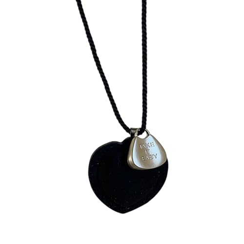 KAHDGSS Minimalistische Schnurdwinne Liebe Anhänger Statement Halskette Moderne Vintage Kombination Pullover Kette Schmuck Geschenk Für Ihre Einzigartige Designkette Für Frauen KAHDGSS Minimalistische Schnurdwinne Liebe Anhänger Statement Halskette Moderne Vintage Kombination Pullover Kette Schmuck Geschenk Für Ihre Einzigartige Designkette Für Frauen von KAHDGSS