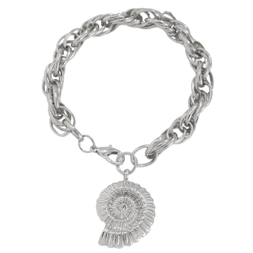 KAHDGSS Mode Armband Mit Ozeanfransen Auffällige Kegelschatzer Handgelenkkette Schmuck Einzigartig von KAHDGSS