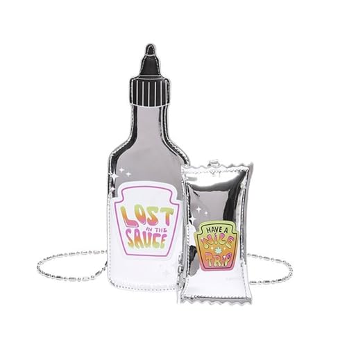 KAHDGSS Mode Frauen Flaschen Umhängetasche Für Frauen Mädchen Zarte Crossbody Taschen Mit Brieftaschenbilanz Funktionalität Schlinge Pack Trendy Flaschenbeutel von KAHDGSS