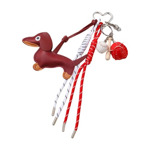 KAHDGSS Mode Vintage Dachthund Key Holder Accessoire Tragbare Mischung Aus Funktionalität Und Modischen Outfits von KAHDGSS