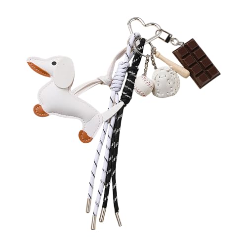 KAHDGSS Mode Vintage Dachthund Key Holder Accessoire Tragbare Mischung Aus Funktionalität Und Modischen Outfits von KAHDGSS