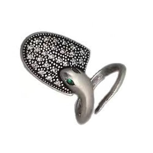 KAHDGSS Moderne Natur Inspirierte Verstellbare Ringe Zineslegierungsschmuck Für Modeliebhaber Europäische Stile Europäische Stile Verstellbare Ringe von KAHDGSS