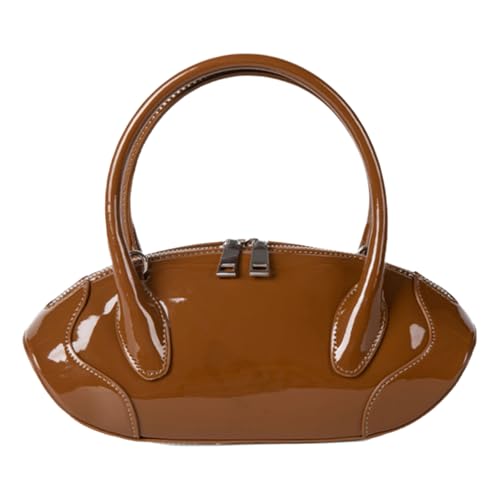 KAHDGSS PU Lederhandtasche Für Frauen Crossbody Taschen Satchel Mode Umhängetasche Mit Oberer Geldbeutel Und Verstellbares Stap Crossbody Tasche von KAHDGSS