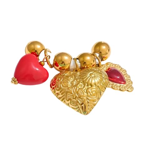 KAHDGSS Perlen Halskette Vergoldete Webenseilkette Neckkettenschmuck Verstellbares Design Frauen Mode Neckkette von KAHDGSS