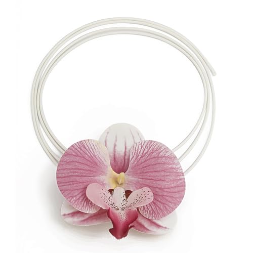 KAHDGSS Raffinierte Halskette/Ohrringe/Brosche Einzigartige Blumenanhänger Schmuck Mode Party Accessoires Für Frauen Girls Date Night Accessoire von KAHDGSS