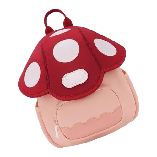 KAHDGSS Schul Rucksack Kratzfestes PU Daypack Mode Kleine Kinder Reisetaschen Mit Aufbewahrungsfächern Verstellbare Gurtsicherheit Rucksack von KAHDGSS