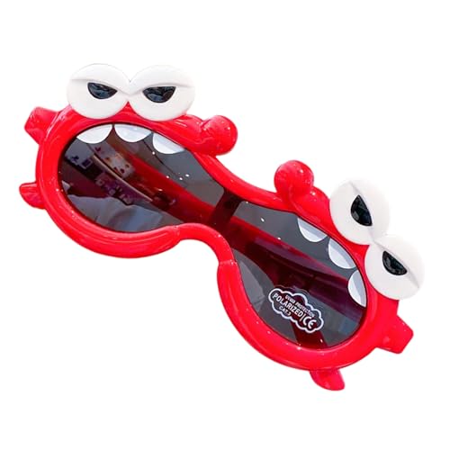 KAHDGSS Stilvolle Farbtöne für Mädchen, Jungen, Foto-Requisiten, Reisen, Kinder, Sonnenbrille, übergroße Brille, Mädchen, Jungen, Schattierungen, Kinder, polarisiert, rot KAHDGSS Stilvolle Farbtöne für Mädchen, Jungen, Foto-Requisiten, Reisen, Kinder, Sonnenbrille, übergroße Brille, Mädchen, Jungen, Schattierungen, Kinder, polarisiert, rot von KAHDGSS