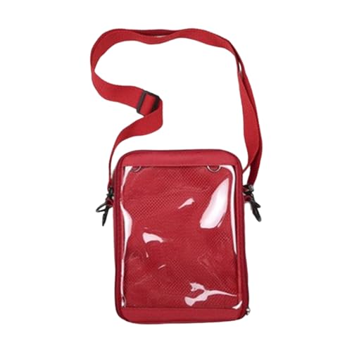 KAHDGSS Stilvolle Messenger Tasche Für Frauen Mädchen Crossbody Trendy Schulter Kleine Leinwand Leichte Taschen Frauen Süß Modische Und Praktische Schulterverstellbare Gurtstudenten Geldbeutel von KAHDGSS