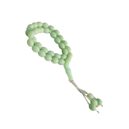 KAHDGSS Stilvoller 33 Perlen Acryl Armband Hypoallergenen Verarbeitetes Accessoire Handgefertigt von KAHDGSS