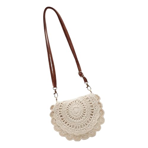 KAHDGSS Strohklumpen Handtasche Summers Strand Geldbeutel Für Frauen Gewebt von KAHDGSS