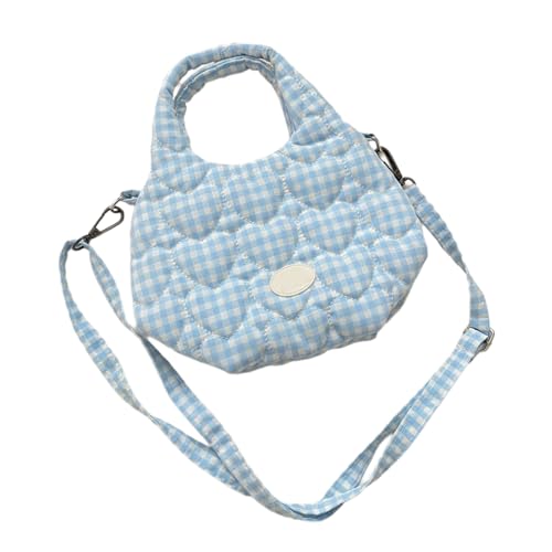 KAHDGSS Stylish Damens Crossbody Bag Abnehmbares Gurt Mit Sterben Von Käufern Schulterbetreuung Herz Design Handtasche Für Den Täglichen Gebrauch Gesteppt von KAHDGSS