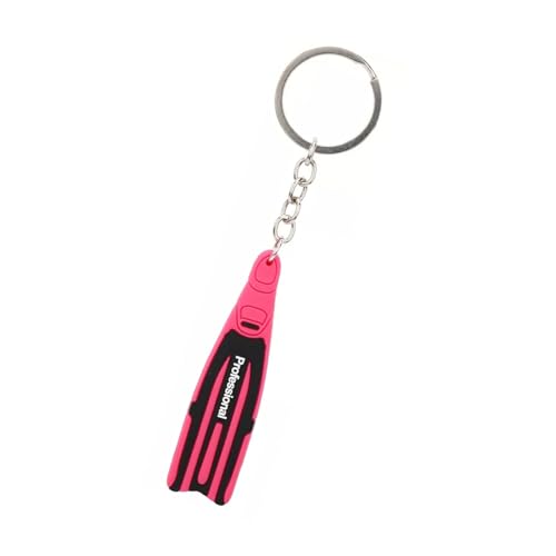 KAHDGSS Stylish Fin Keychain Charm Silicon Keyring Tragbares Accessoire Für Täglicher Nutzung Von Taucher Und Marine Sport Fans von KAHDGSS