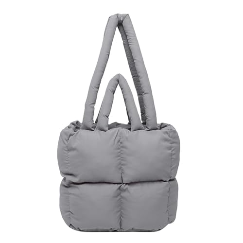 KAHDGSS Trendy Damens Down Geldbörse Weiche Und Praktische Nylonumhängetasche Freizeit Handtasche Für Mode Frauen Und Mädchen Praktische Einkaufstasche Geeignet von KAHDGSS