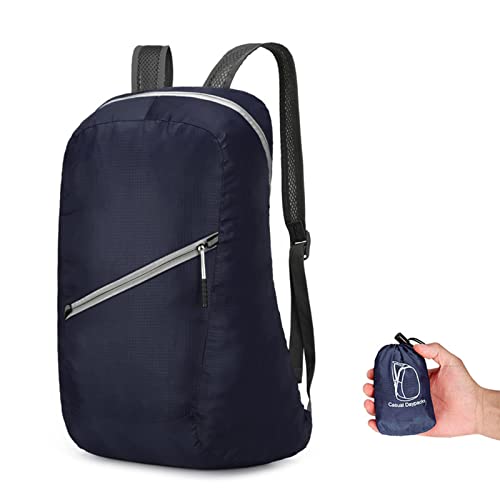 KAHDGSS Ultraleichter Reise Rucksack Große Kapazitätstäle Für Männer Frauen Camping Wanderung Freien Kleine Packbare Rucksack Für Frauen von KAHDGSS