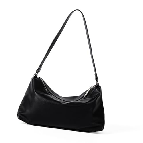 KAHDGSS Umhängetasche Für Frauen Trendy Einfache Geldbörse Handtasche PU Leder Unterarm Modeklammer Mit Reißverschluss Abschluss Umhängetasche Für Frauen von KAHDGSS