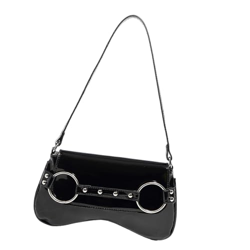 KAHDGSS Umhängetasche Für Frauen Trendy Slings Bag Handtasche PU Unterarm Geldbörse Kupplungen Geldbörse Mit Magnetischem Verschluss Mnloch Trendy Unterarm von KAHDGSS