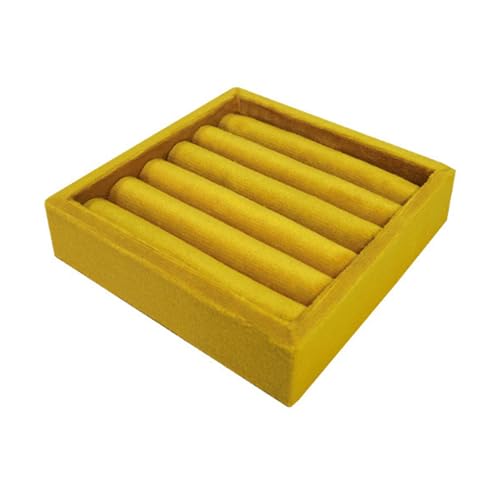 KAHDGSS Velvets Schmuck Organizer Tablett Für Ringe Kleine Zubehör Aufbewahrungslösung Juwelier Showcase Accessoire Für Frauen Juweliergeschäfte Organisator von KAHDGSS