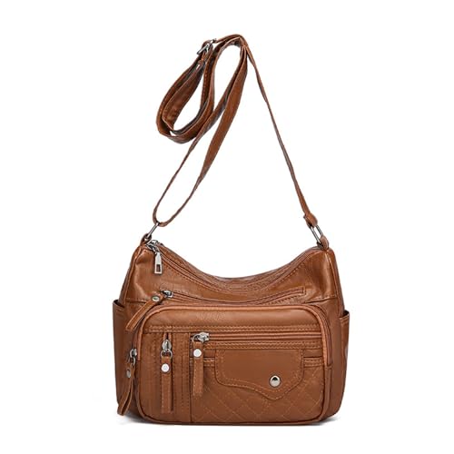 KAHDGSS Weiches Crossbody Tasche Multi Taschen Leder Für Frauen Vielseitige Trendige Schulter Mit Großer Kapazitätsschulterminderer Freien KAHDGSS Weiches Crossbody Tasche Multi Taschen Leder Für Frauen Vielseitige Trendige Schulter Mit Großer Kapazitätsschulterminderer Freien von KAHDGSS