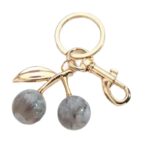 KAHDGSS Zarte Funkelnde Fruchtanhänger Statement Anhängertasche Anhänger Key Ornament Legierungsharz Textur Für Dating Und Sozial von KAHDGSS