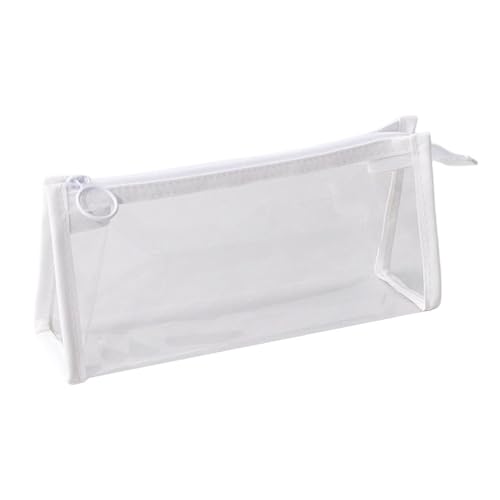 Klarer Bleistiftkoffer Großer Kapazität Stiftkoffer Stifte Beutel Ästhetische Taschen Make Up Tasche Einfach von KAHDGSS