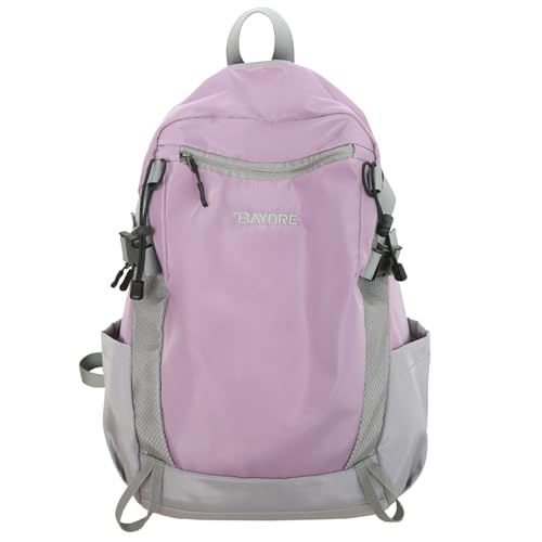 Kontrastfarbe Rucksackschule Teenager Koreanische Stile Große Kapazität Mädchen Reisekontrast Farbschule Teenager Große Kapazitäten von KAHDGSS