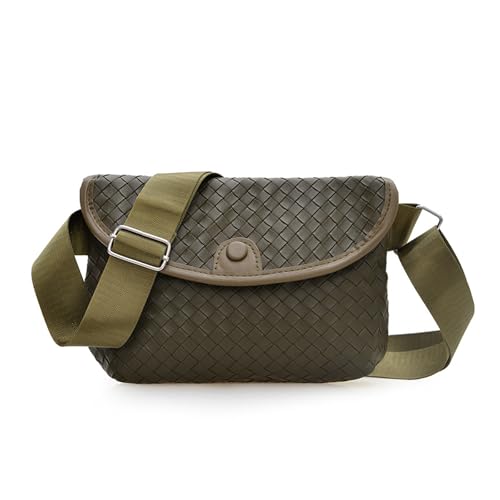 Korean Styles Umhängetasche Für Frauen Brust Stilvolle Boten PU Leder Crossbody Trendy Daily Women Crossbody PU Leder Messenger Truhe Einfache Schulter von KAHDGSS