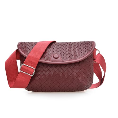 Korean Styles Umhängetasche Für Frauen Brust Stilvolle Boten PU Leder Crossbody Trendy Daily Women Crossbody PU Leder Messenger Truhe Einfache Schulter von KAHDGSS