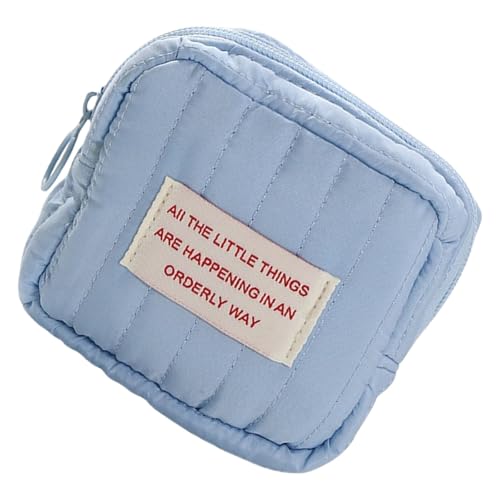 Kulturbeutel im koreanischen Stil, quadratische Make-up-Tasche, Reise-Kosmetiktasche, ästhetische Make-up-Aufbewahrungstasche, Wechselgeldbörse für Damen, Kulturbeutel, koreanische Stile Kulturbeutel im koreanischen Stil, quadratische Make-up-Tasche, Reise-Kosmetiktasche, ästhetische Make-up-Aufbewahrungstasche, Wechselgeldbörse für Damen, Kulturbeutel, koreanische Stile von KAHDGSS