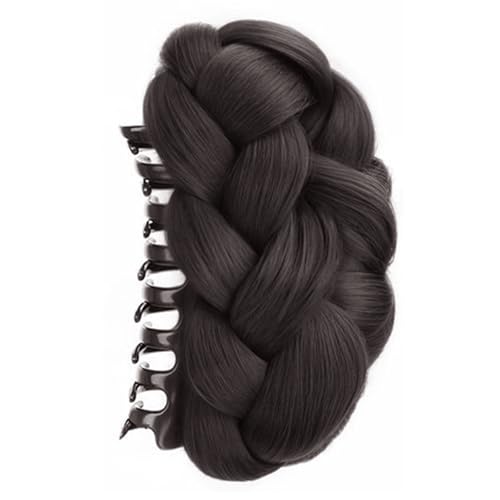 Luxuriöse geflochtene Haarklammer für Damen mit realistischen Twist-Designs und sicherem Clip für den täglichen Gebrauch von KAHDGSS