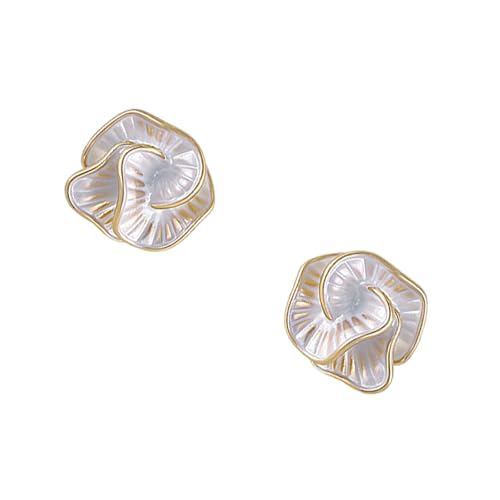 Mehrzweckdelikat Gold Camellias Ohrringe Mode Accessoire Für Frauen Tragbare Ergänzung Zu Outfits Oder Gelegentlich Modischen Ohrzubehör von KAHDGSS