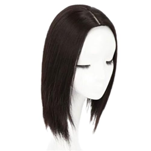 Midlength Straight Hair Toppers Haarteil Mit Schlupfhaftem Haarnadel Und Atmungsaktivem Netz Für Frauen Jeden Tag Tragen Gerade Synthetische Perücken Für Frauen von KAHDGSS