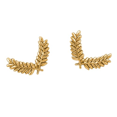 Mode Weizenförmige Revers Pin Handgefertigte Legierung Stillanlage Stilvolle Schmuckzubehör Für Jacken Schals Unisex Weizenspikes Lapel Accessoire von KAHDGSS