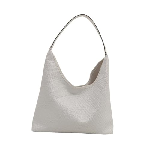 Modische PU Ledertasche Mit Großer Kapazität Shulder Pack Casual Handtasche Unterarm Perfekt Für Gearbeitet Einkaufsfreundliches Leder von KAHDGSS