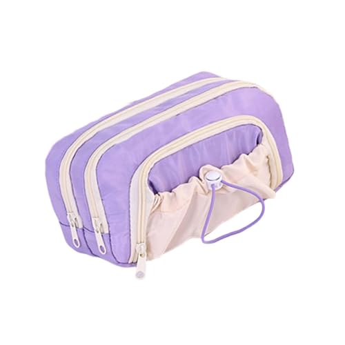 Multi Layer Stoff Mit Drawschnellstiftstift Großer Kapazität Für Schulversorgung Teenager Kinder Reisen Essentials Multi Layer Bleistift Gehäuse Kordelschließung von KAHDGSS