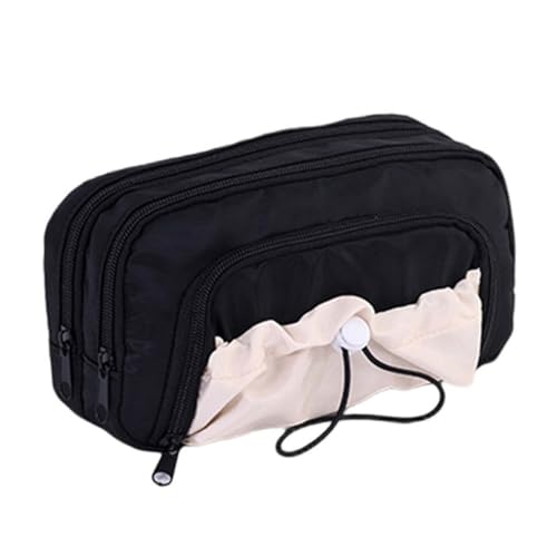 Multi Layer Stoff Mit Drawschnellstiftstift Großer Kapazität Für Schulversorgung Teenager Kinder Reisen Essentials Multi Layer Bleistift Gehäuse Kordelschließung von KAHDGSS