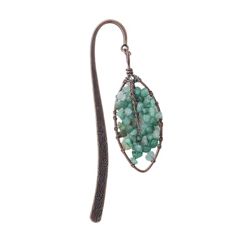 KAHDGSS Mystical Moon Light Tree Metal Alloy Seitenhalter Für Nachtleser & Literarische Geschenke Kompaktes Lesezeichen Für Reisen von KAHDGSS