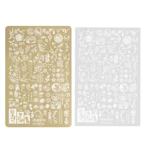 Nägel Kunst Stempel Templat Nägel Kunst Stempel Templat von KAHDGSS